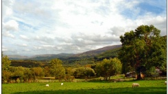View from Tal y Waen Holiday Cottages